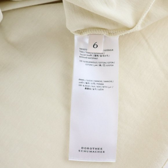 Dorothee Schumacher Surprising Allure Green Mix O-Neck Top - Picture 5 of 5